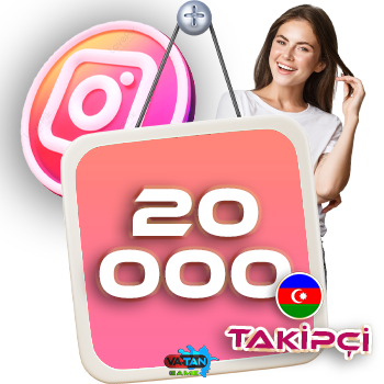 20000 Takipçi