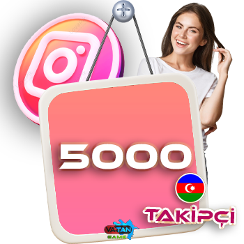 5000 Takipçi