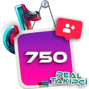 750 TikTok Takipçi