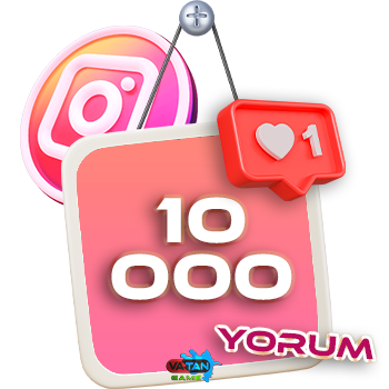 İnstagram 10000 yorum