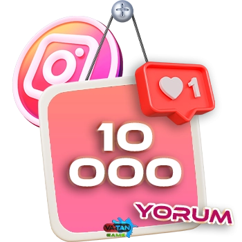İnstagram 10000 yorum