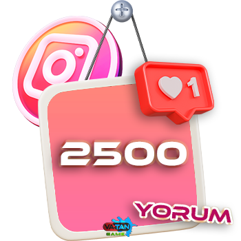İnstagram 2500 yorum