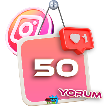 İnstagram 50 yorum