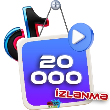 TikTok 20000 izlenme